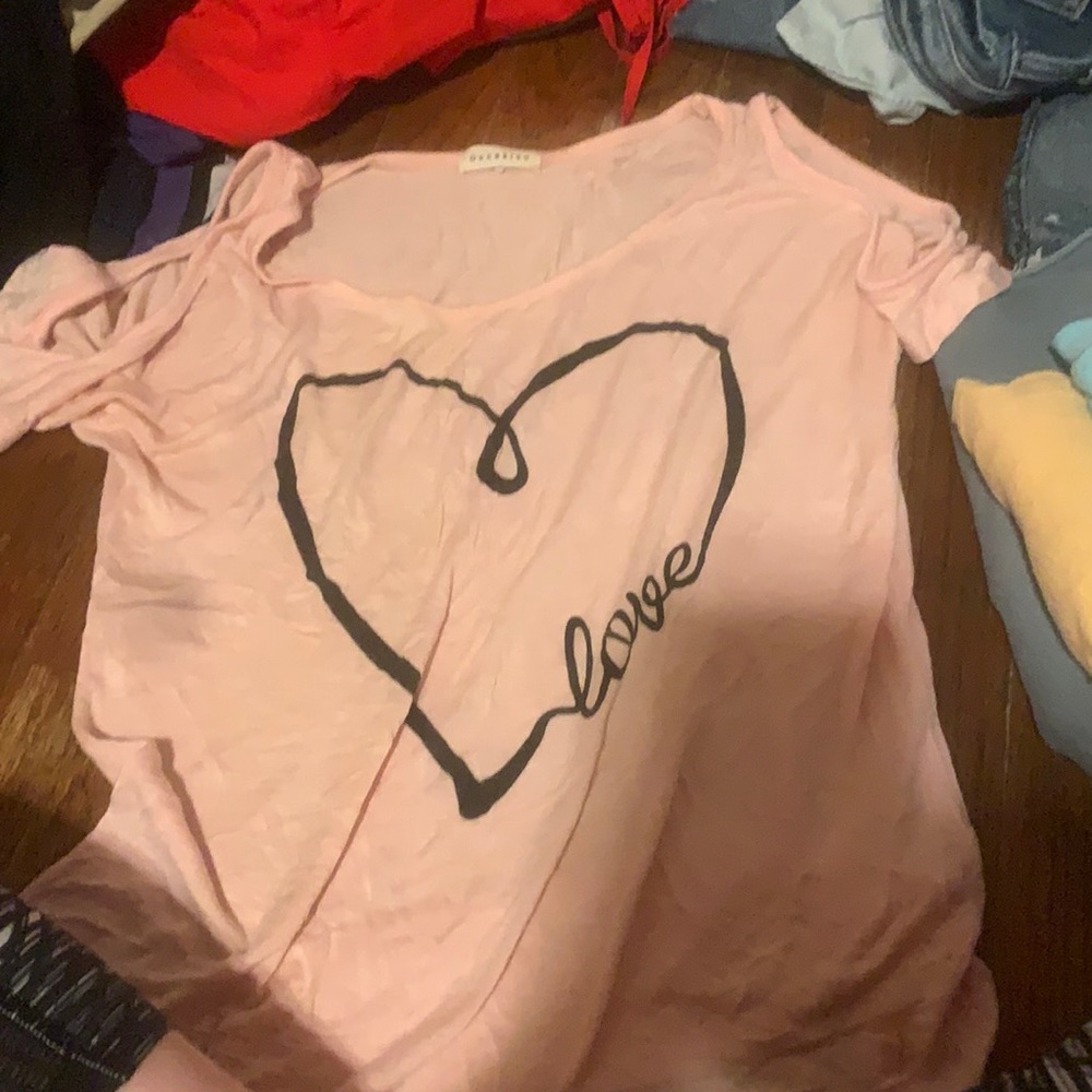 Pink shirt